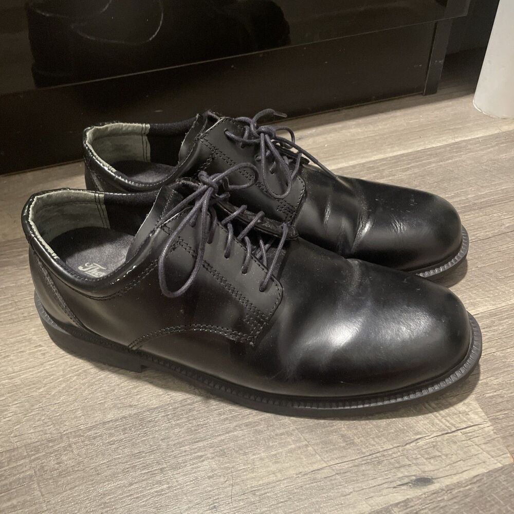 Thorogood Uniform Classics 834-6041 Black Leather Oxfords Shoes Men's 11M
